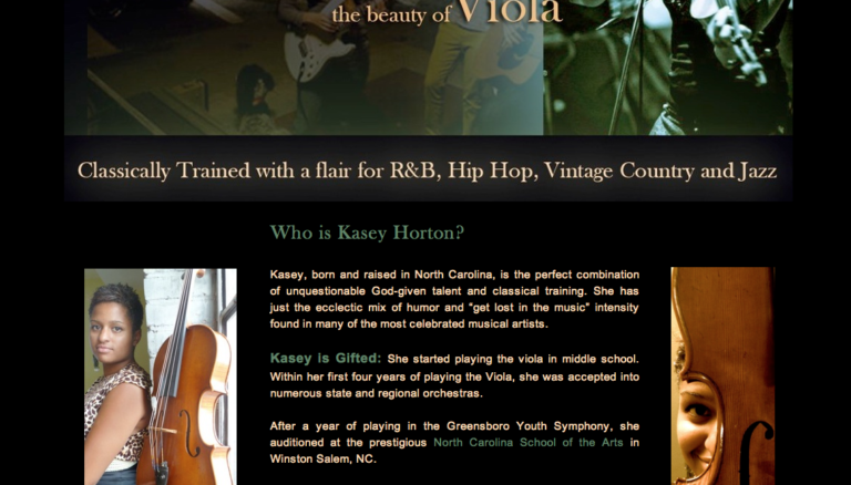 Kasey Horton website