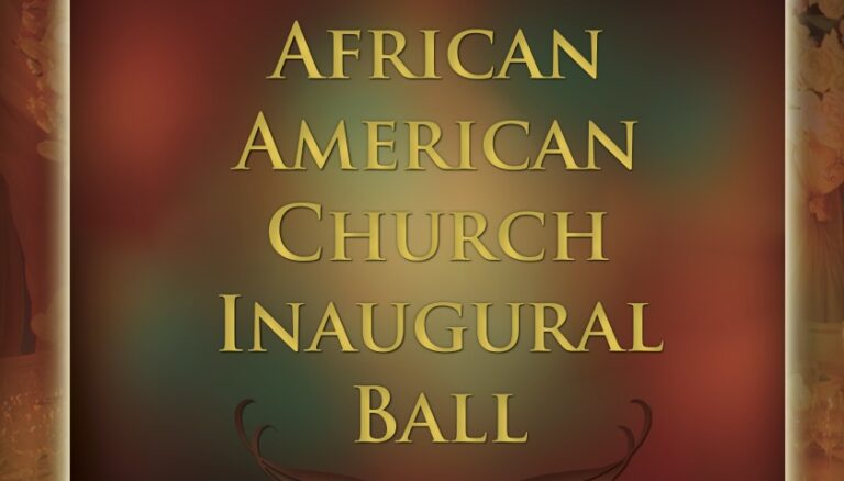 Rhue Still Inc – African American Church Inaugural Ball Journal Layout and Design