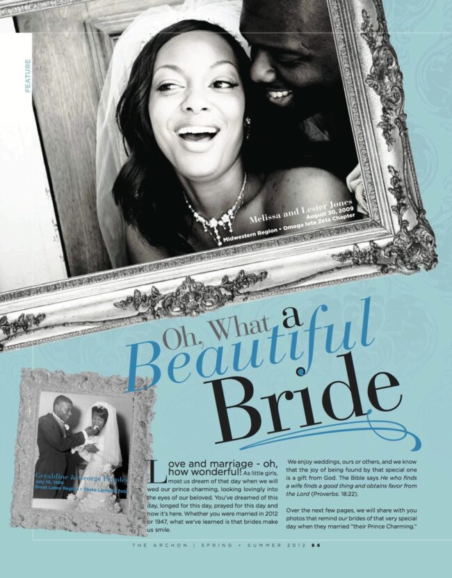 Oh What A Beautiful Bride – Rhue Still Inc Article page 1