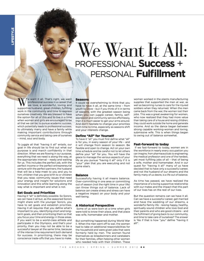 We Want It All – Rhue Still Inc